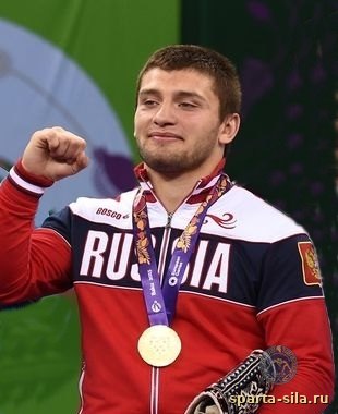 Давит Чакветадзе с золотой медалью Европейских игр 2015 в Баку