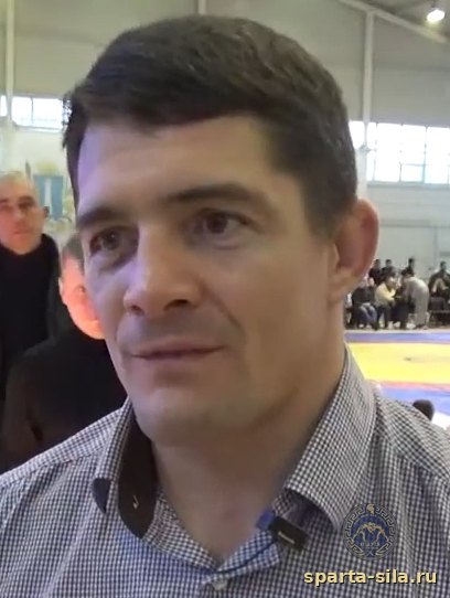 Алексей Мишин в борцовском зале